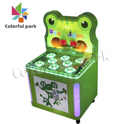 Το Whack ένα εσωτερικό σφυρί βατράχων παιδικών χαρών διασκέδασης Arcade εισιτηρίων τυφλοπόντικων χτύπησε χρησιμοποιημένη τη νόμισμα μηχανή παιχνιδιών εισιτηρίων εξαγοράς παιδιών