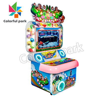Τρελλή μηχανή 19 Arcade εισιτηρίων παιχνιδιών κροκοδείλων» οθόνη για την εσωτερική παιδική χαρά,