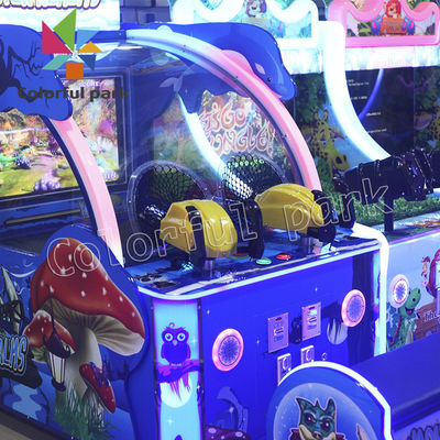 Ακρυλικό υλικό Arcade πυροβολισμού μηχανών πώλησης εισιτηρίων λαχειοφόρων αγορών σφαιρών τεράτων