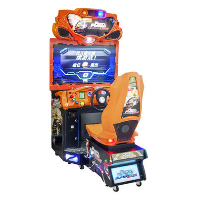 Πολυτέλειας δυναμική μηχανή παιχνιδιών προσομοιωτών αγώνα αυτοκινήτων θύελλας οδηγώντας arcade