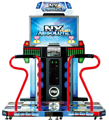 Πολυ νόμισμα μηχανών Arcade επαναστάσεων χορού χορού παιχνιδιών που χρησιμοποιείται