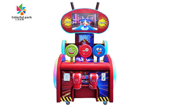 Λούνα παρκ χρησιμοποιημένο νόμισμα Arcade εγκιβωτίζοντας παιχνίδι μωρών μηχανών ηλεκτρικό με το βίντεο
