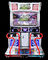 Το νόμισμα ενεργοποίησε τη μηχανή χορού λούνα παρκ μηχανών αθλητικών παιχνιδιών Arcade