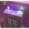 Μετριασμένο υλικό γυαλιού μηχανών Grabber νυχιών παιχνιδιών καραμελών Lollipop ροζ