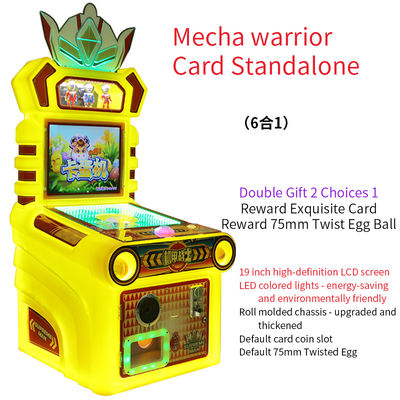 19 ιντσών παιδικά και ενήλικα Arcade Game Mech Warrior Bull Card Machine