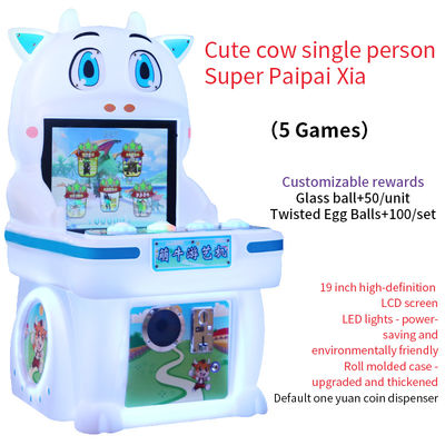 Διασκέδαση Coin Op Βιντεοπαιχνίδια Super Pat Man Μηχανή