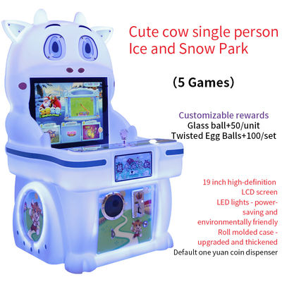 Το Rocker Game Station LBE VR Gaming με προσομοιωτές κίνησης Ice And Snow Park Machine